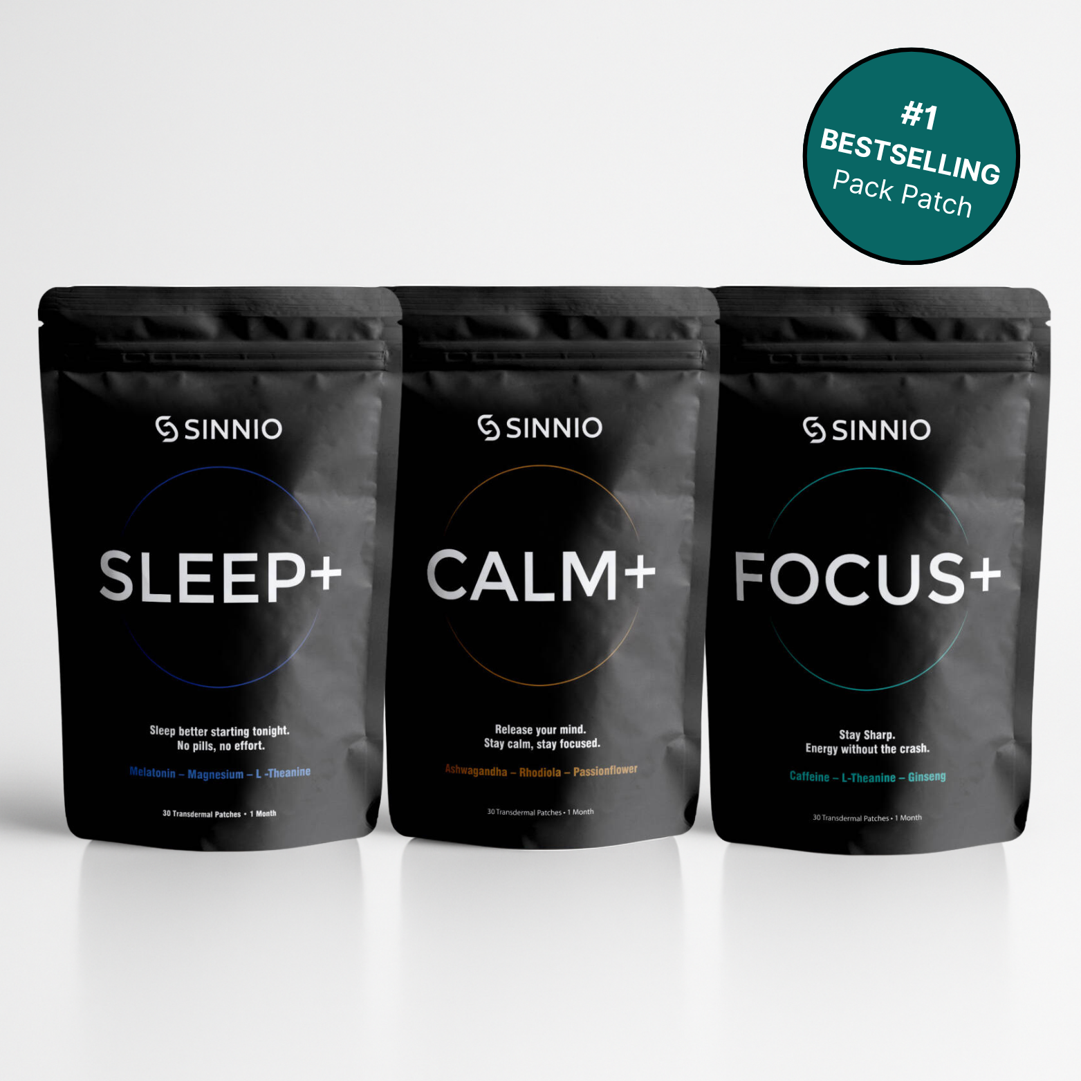 TRIO - Complete daily routine - Energy, Sleep, Stress.